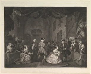 Die Bettleroper, Akt III, 1790