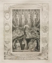 Das Buch Hiob: Pl. 14, Als die Morgensterne zusammen sangen und alle / Söhne Gottes vor Freude jubelten