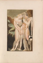 Das erste Buch von Urizen, Tafel 18 (Bentley 21)