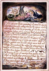 "Die alten Dichter...", Illustration und Text aus 