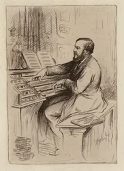 Sir Herbert Oakeley, Professor der Musik (Stich)