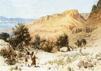 Davids Lager in Engedi