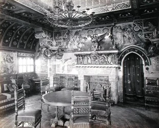 Esszimmer im Haus von William Burges