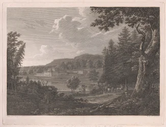 Fonthill, wie es vor den Änderungen von Mr. Beckford war