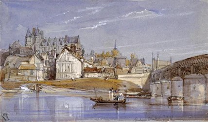 Das Schloss von Amboise an der Loire