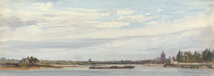 Blick auf Paris von Charenton