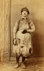 Arbeiter der Tredegar Eisenwerke, Wales