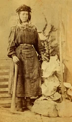 Arbeiter der Tredegar Eisenwerke, Wales