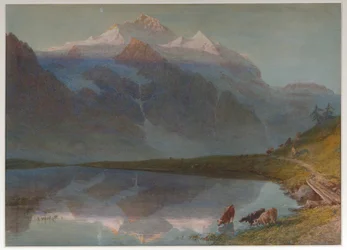 Bergszene - Jungfrau