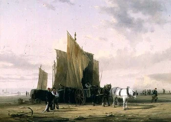 An der Küste von Yarmouth (eines von einem Paar)