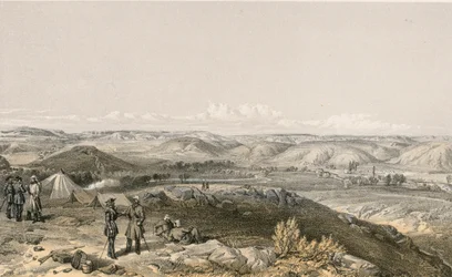 Tal der Tschernaja, Blick nach Norden