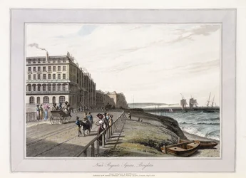 In der Nähe des Regents Square, Brighton, ca. 1814-1825