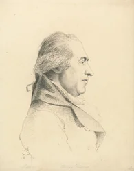 Porträtstudie von Thomas Hearne