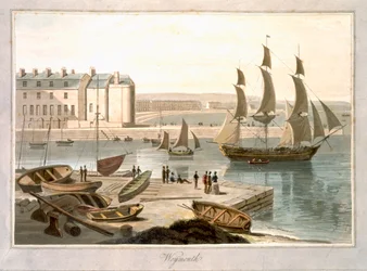 Hafen von Weymouth, aus 