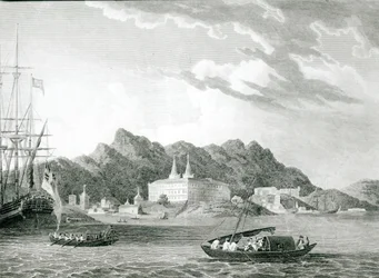 Hafen von Rio de Janeiro mit dem Benediktinerkloster