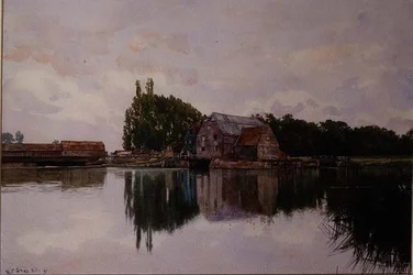 Alte Scheunen in Houghton, in der Nähe von Durham