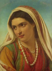 Ein arabisches Mädchen