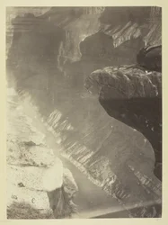 Blick nach Süden in den Grand Canyon, Colorado River, Sheavwitz Crossing