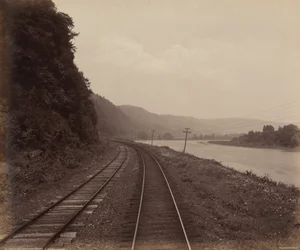 Hemlock Run Curve, in der Nähe von Towanda