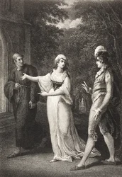 Olivias Garten, Akt IV, Szene III, aus 