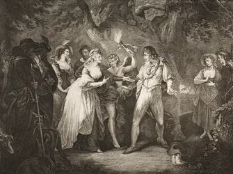 Der Wald, Akt V, Szene IV, aus 