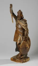 Modell für die Statue von Alfred dem Großen, um 1901