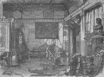 Ehemaliges Atelier von Alma Tadema, 1890
