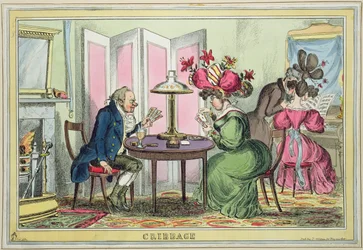 Cribbage, veröffentlicht von Thomas McLean, London