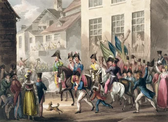 Einzug der Alliierten in Paris, 31. März 1814, aus 