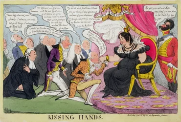 Handkuss, veröffentlicht 1827