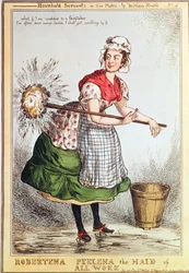 Robertena Peelena das Dienstmädchen, Nr. 4 aus der Serie 