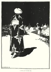 Ich erhob mich und folgte ihr (Gravur)