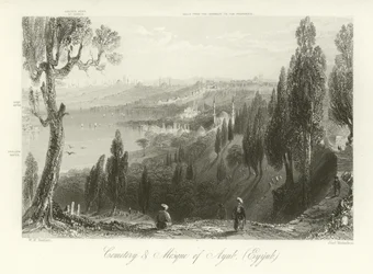 Friedhof und Moschee von Ayub, Konstantinopel