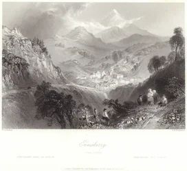 Enniskerry in der Grafschaft Wicklow