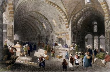 Große Allee im Tchartchi, 1850