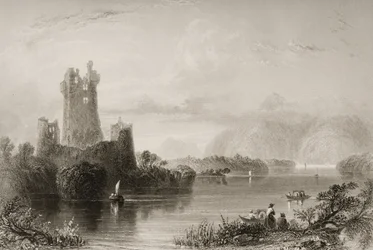 Ross Castle, Killarney, County Kerry, aus 