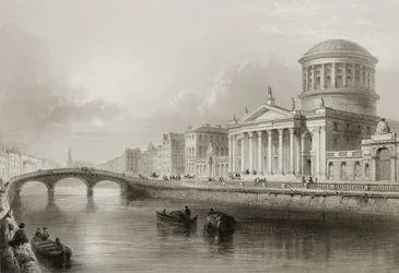 Die Vier Gerichte, Dublin, aus 