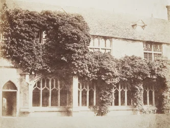 Kreuzgänge von Lacock Abbey