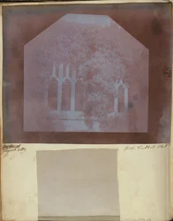 (Detail) der Kreuzgänge der Lacock Abbey