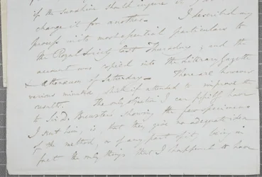 Signierter Brief von William Henry Fox Talbot an James David Forbes, 1839