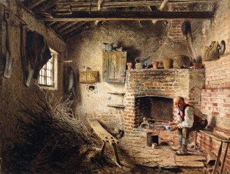 Das Frühstück der Holzfäller, ca. 1832-1834