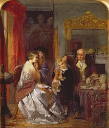 Der Phrenologe, ca. 1852