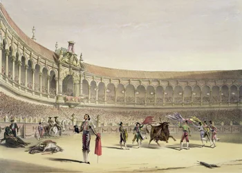 Der Platz von Sevilla, 1865