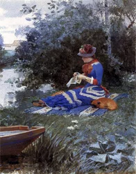 Ein ruhiger Nachmittag, 1880