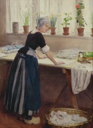 Die Wäscherin, 1915