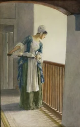 Das Wäschemädchen, ca. 1920
