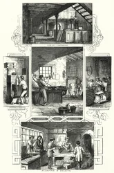 Herstellung von Seife (Gravur)