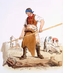 Lederarbeiter, aus 