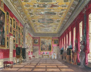 Die Königsgalerie, Kensington Palace aus Pyne