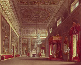 Der Salon, Buckingham Palace aus Pynes 